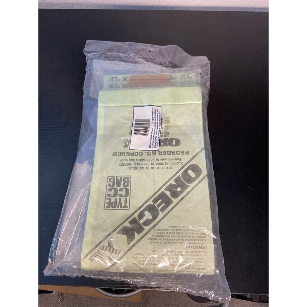 8 Pack Oreck Hypo-Allergenic Genuine CELOC Filter Bags Type CC - CCPK8DW *7 Bags